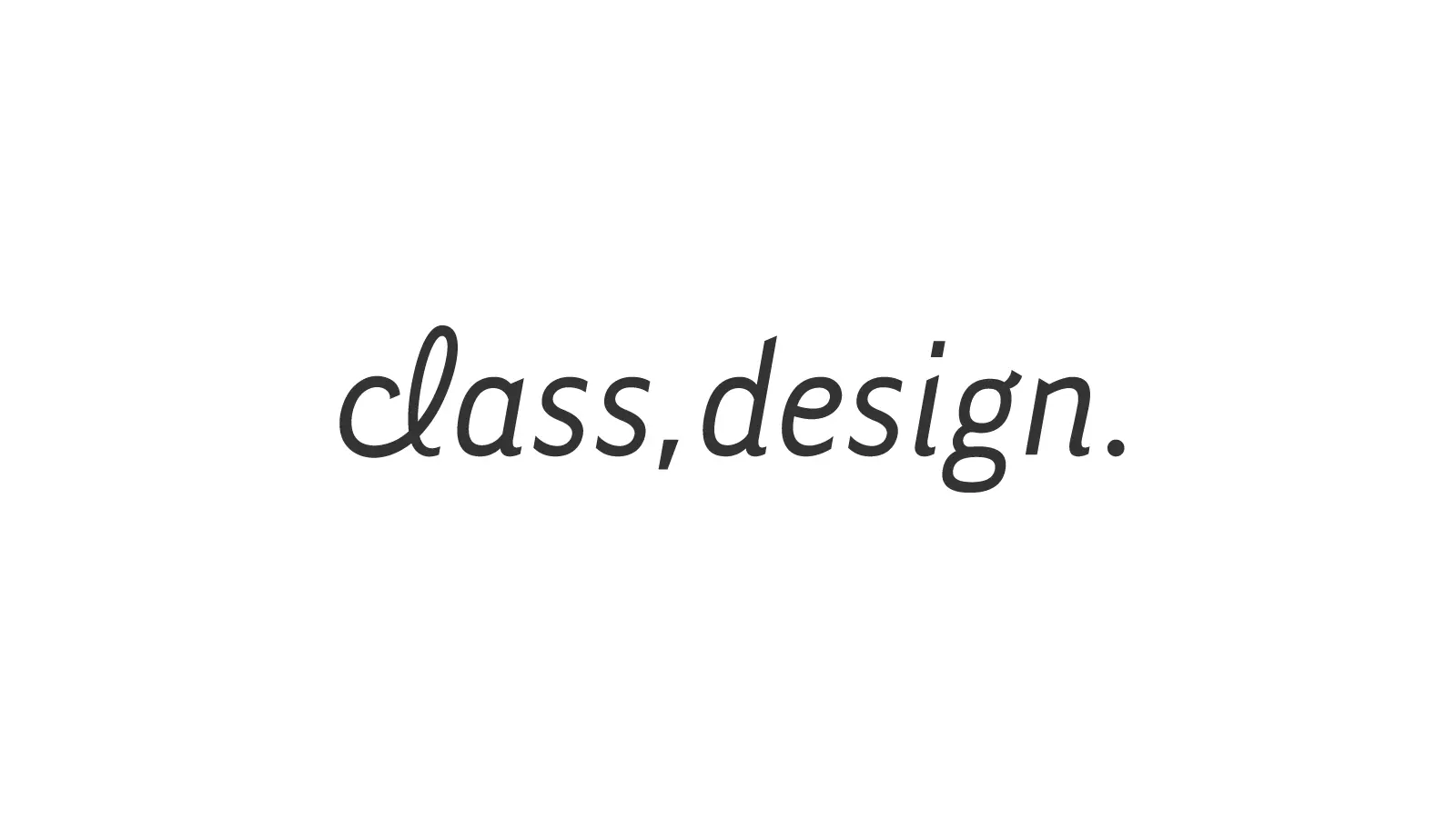 class,design.ロゴ