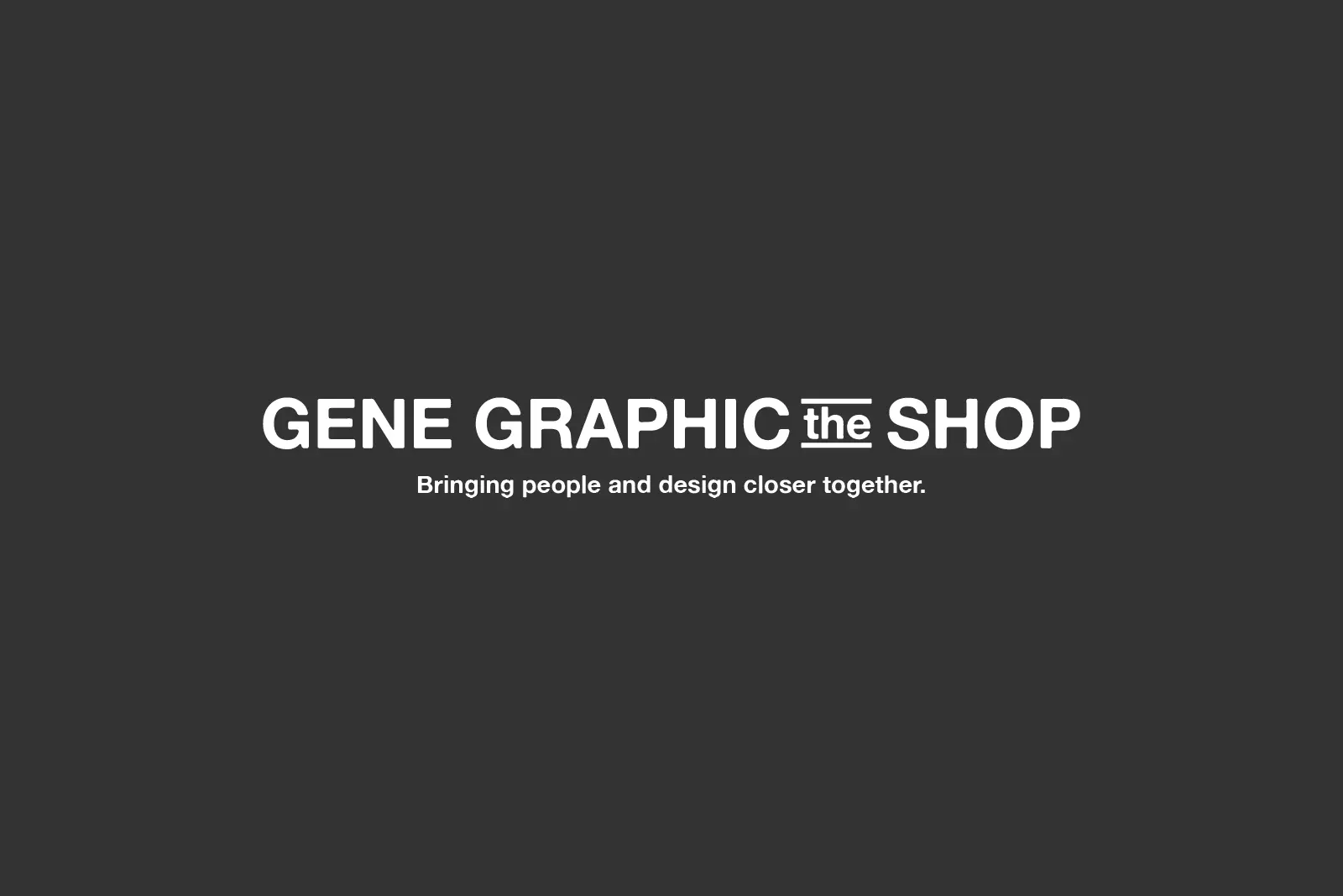 GENE GRAPHIC THE SHOP ロゴ